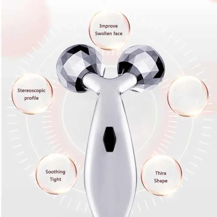 Sereneglow™ 3D 360° Face & Body Roller Massager ✨ Lift. Sculpt. Glow.