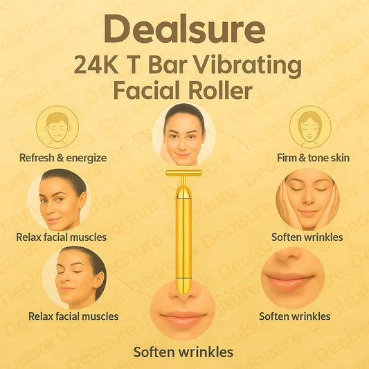 24k Gold Face Massager