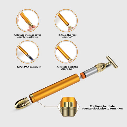 24k Gold Face Massager